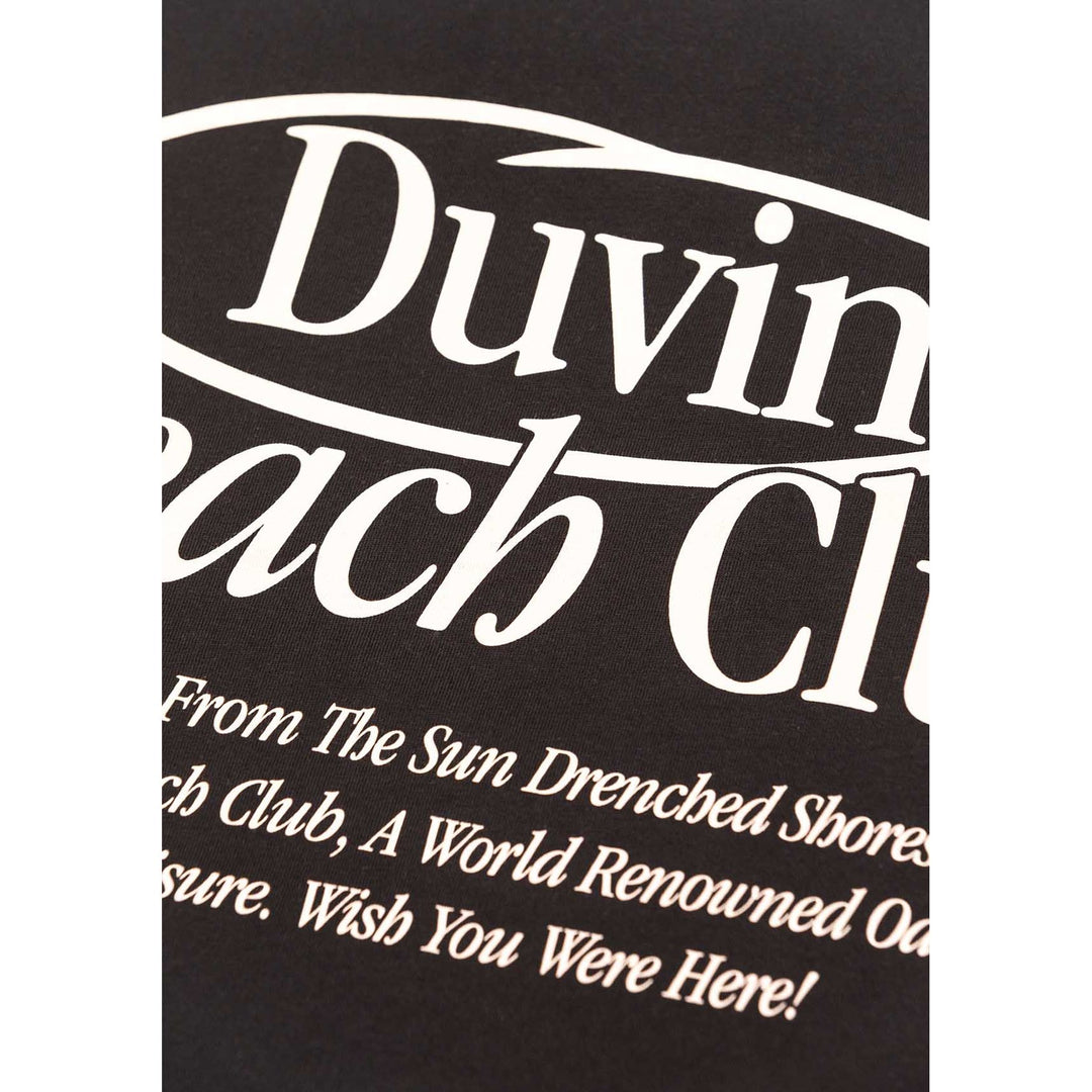 tee shirt femme surf duvin beach club duvin design Co noir logo