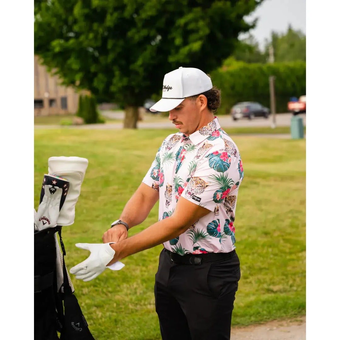 polo de golf full wedge welcome to the jungle tigre