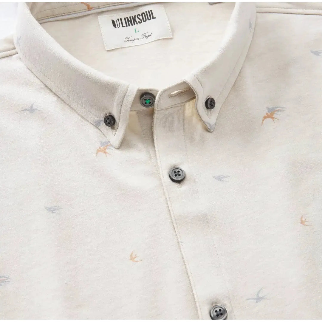 chemise de golf linksoul col