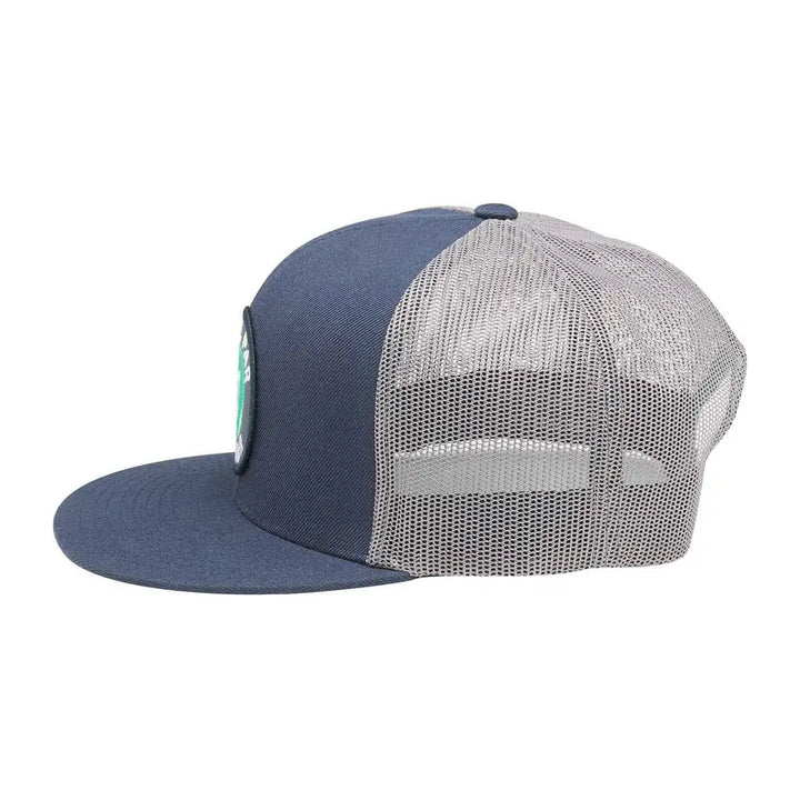 casquette de golf Linksoul Make Par Not War bleu coté
