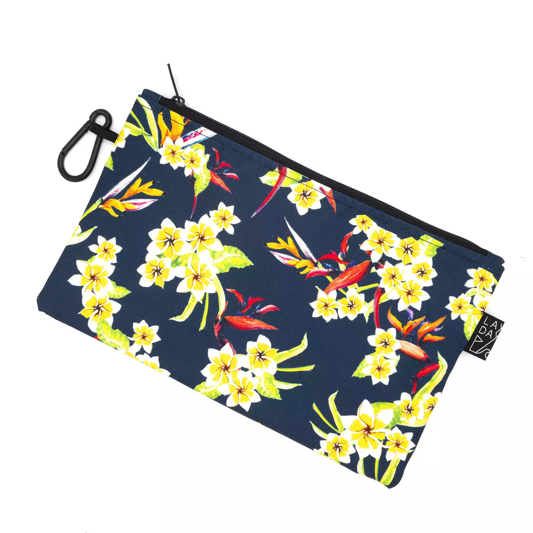 grande pochette golf Lay Day Golf Hawaiian Flowers