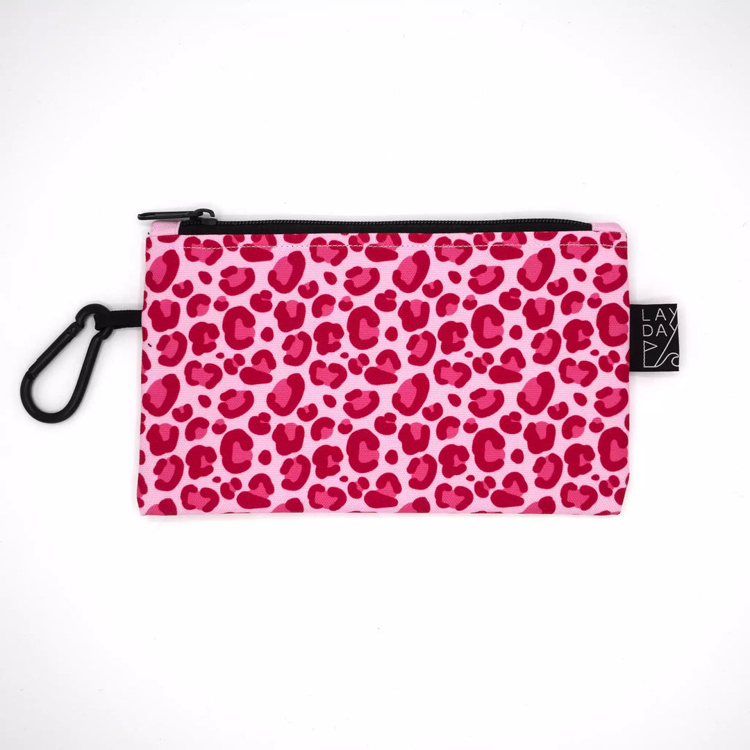 petite pochette golf Lay Day Golf leopardo pink