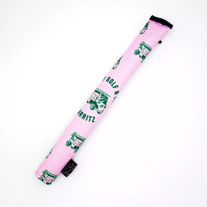 couvre stick alignement lay day golf van life pink