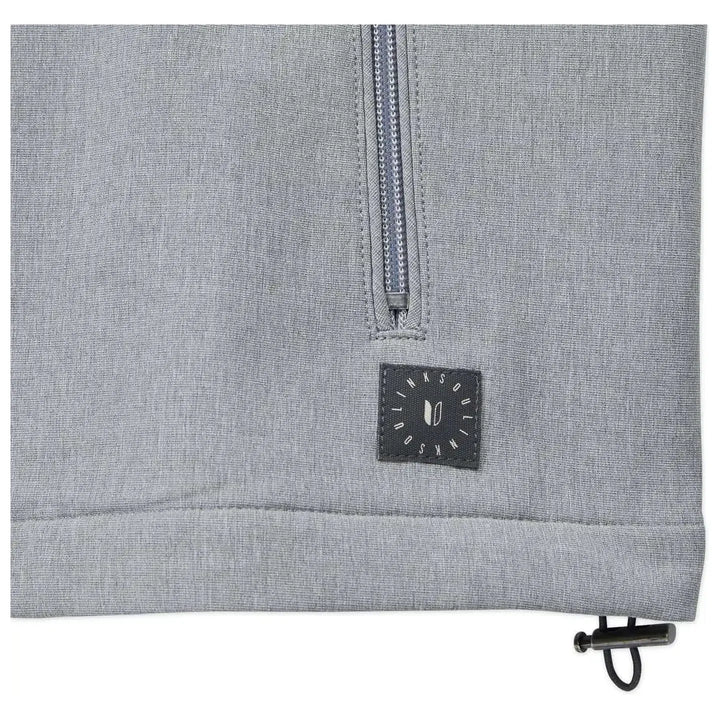 veste sans manches golf Linksoul soft shell grise logo