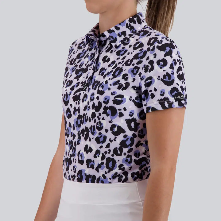 polo de golf femme full wedge leo porté