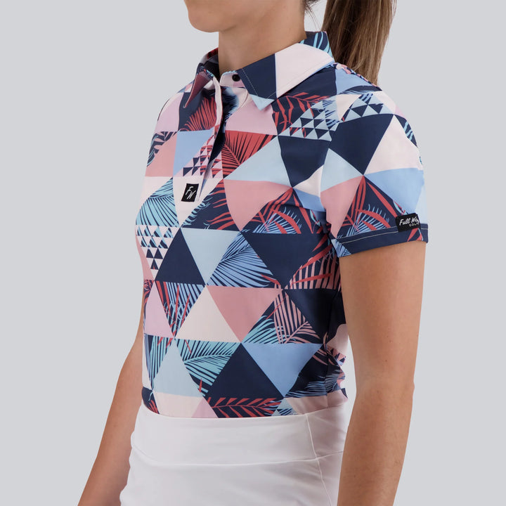 polo femme golf full wedge laguna porté