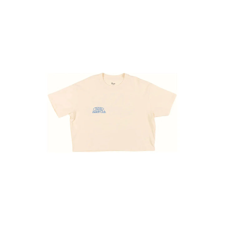 tee shirt femme surf duvin beach club duvin design Co natural devant