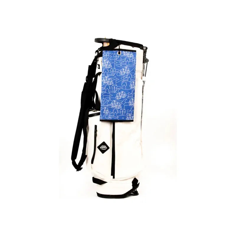 serviette de golf trifold lay day golf fun spirit sac